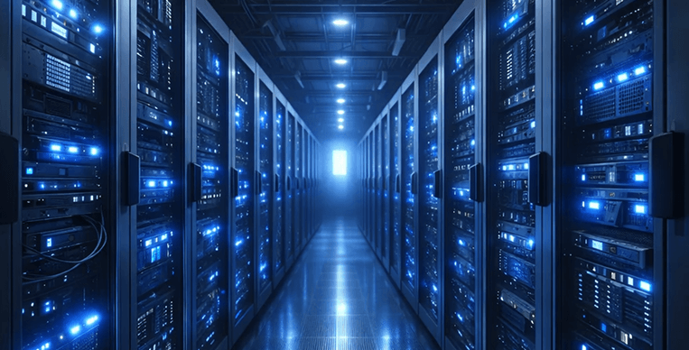 servers corridor
